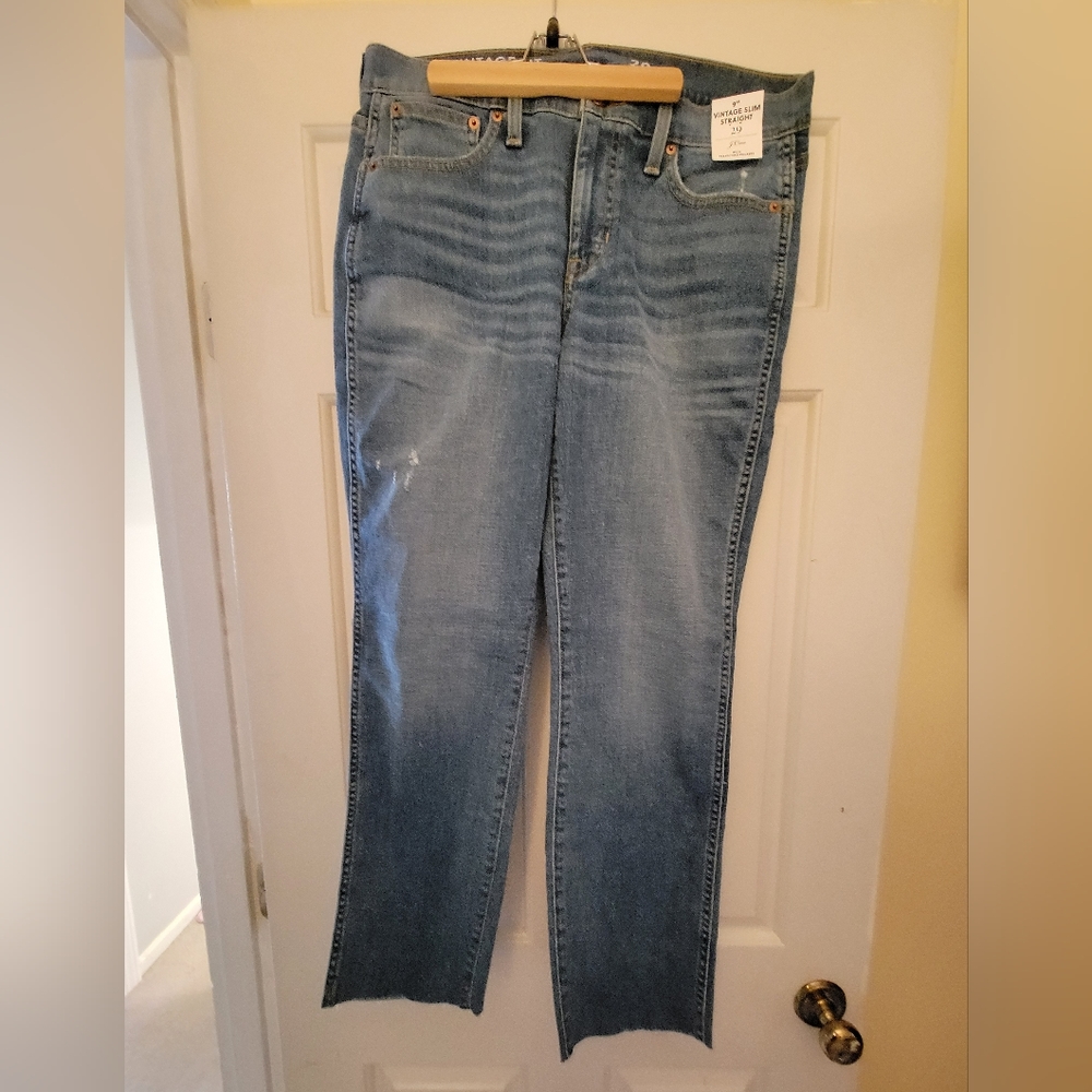 JCrew vintage slim straight jeans size 29